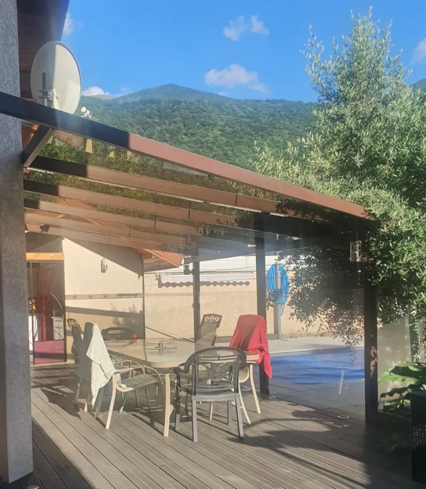 35-PERGOLA ACIER